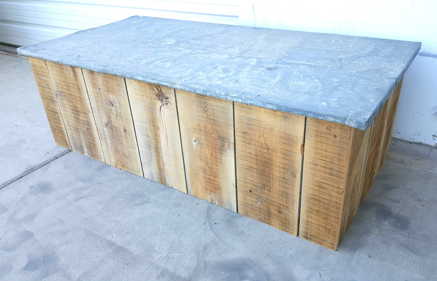 Repurposed Coffee Table with Storage