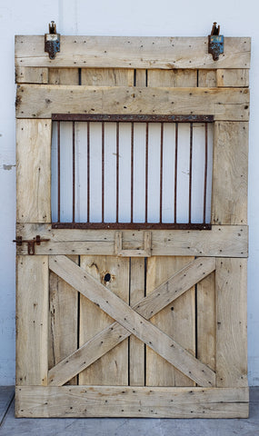 Barn Door Mango Wood Paper Towel Holder - Equine Luxuries