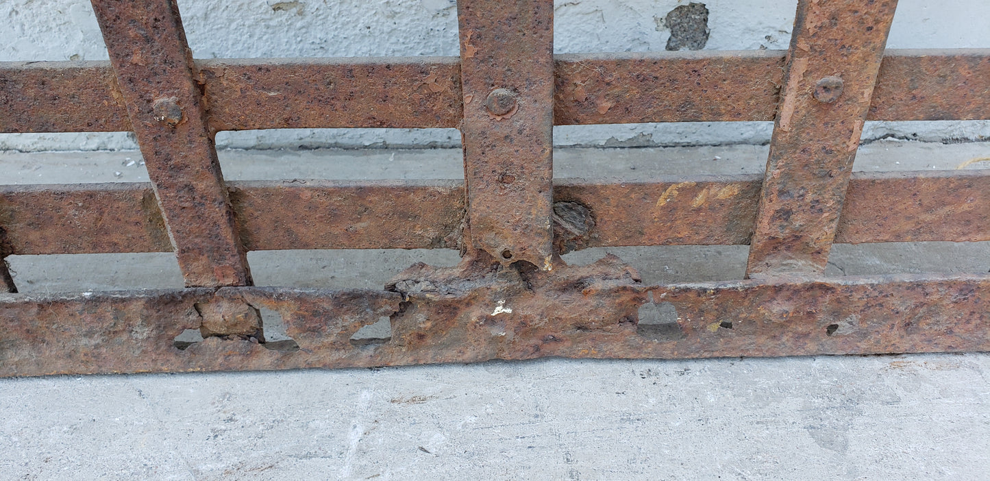Rusty Iron Gate/Garden Trellis
