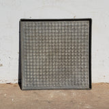 Square Galvanized Metal Tray