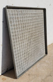 Square Galvanized Metal Tray