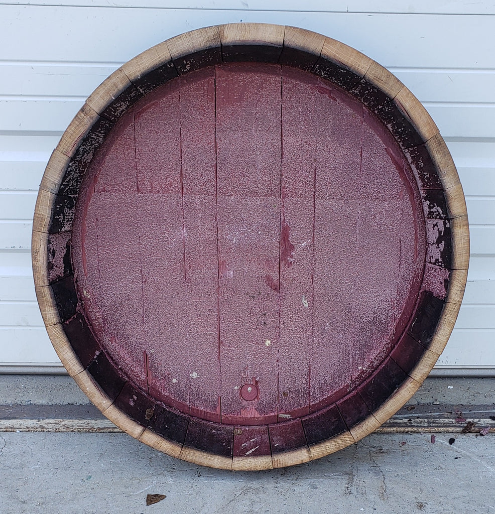 Small French Wine Barrel Front