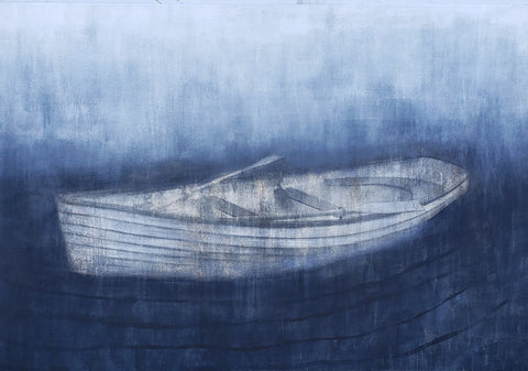 Boat painting by Matt Priebe