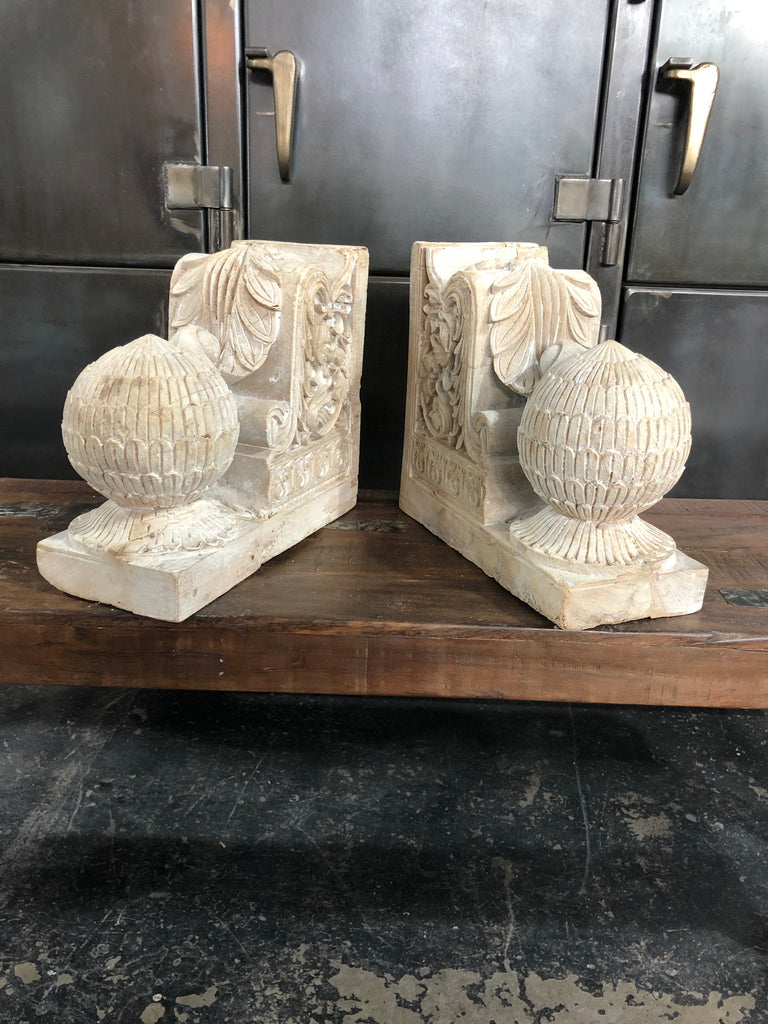Pair of Natural Wood Corbels