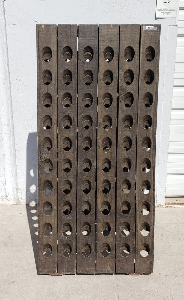 Wine / Champagne Riddling Rack Wall Mount – Antiquities Warehouse of ...