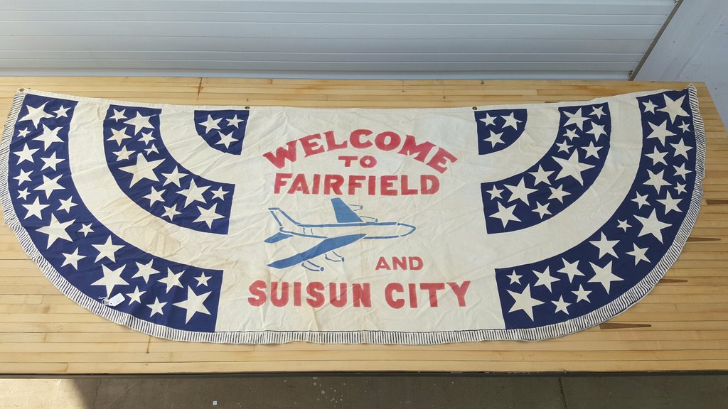 Welcome to Fairfield Fabric Banner Sign