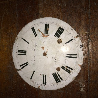 Antique French Porcelain Clock Faces