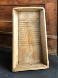 Wood Wash Trough with Legs