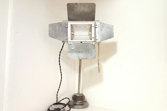Repurposed Stage Light Desk Lamp