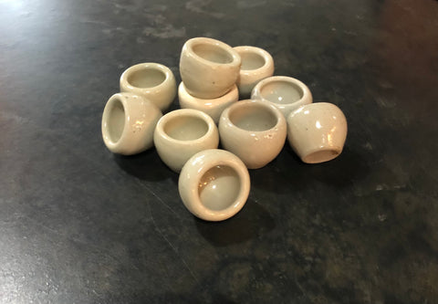 Stoneware Escargot Pots