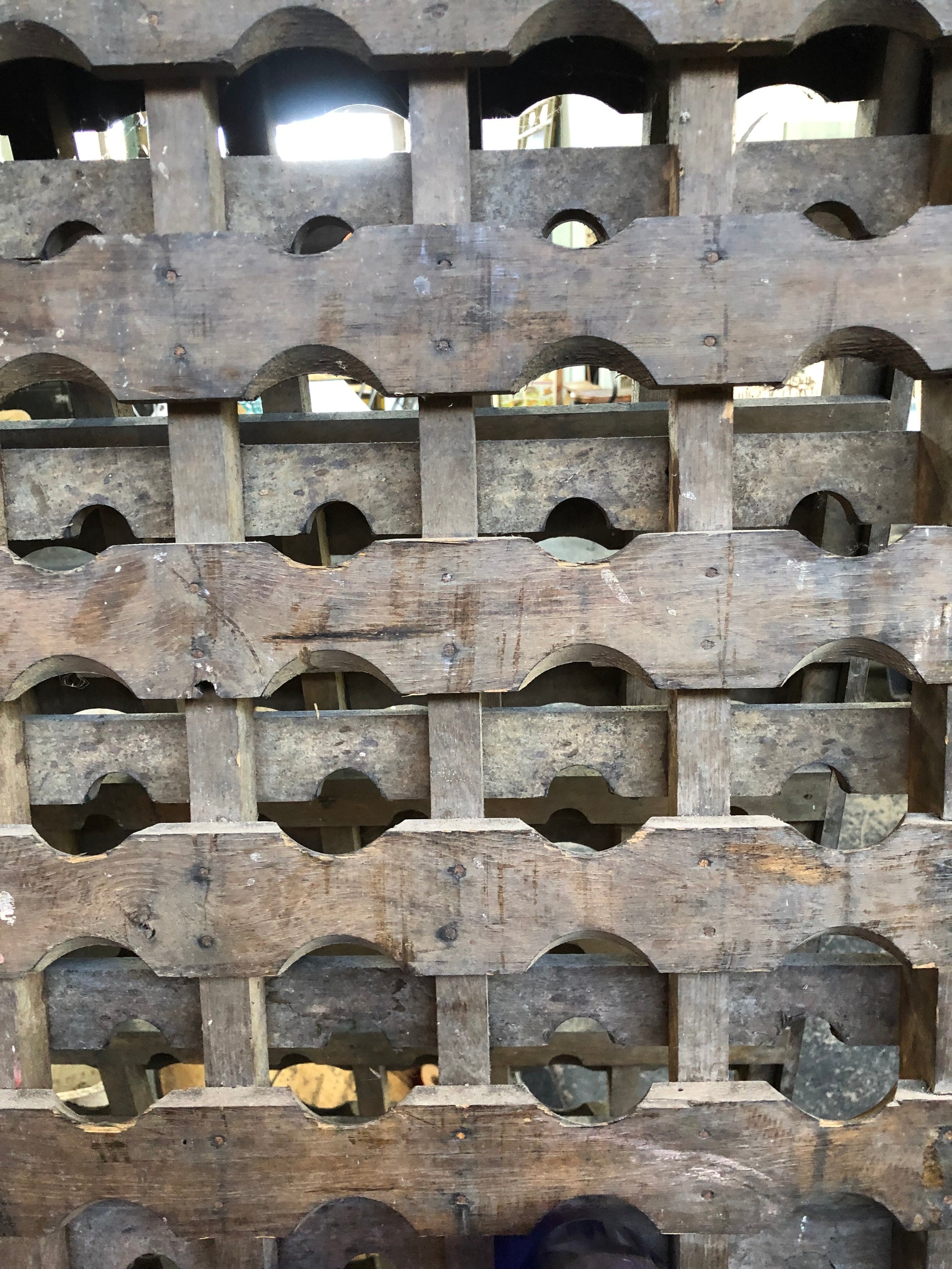 Vintage Wine/Champagne Riddling Rack from France – Antiquities ...