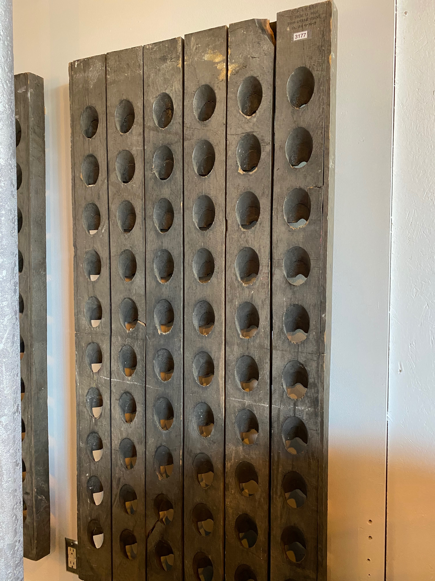Wine / Champagne Riddling Rack Wall Mount – Antiquities Warehouse of ...