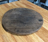 Raised Dark Wood Chapati Board