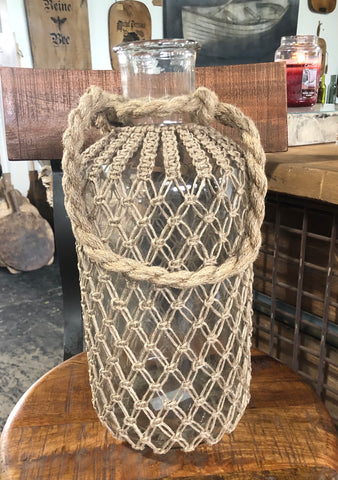 Bottle with Jute, Large