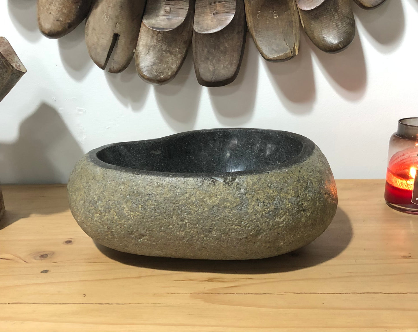 River Rock Vessel Sink