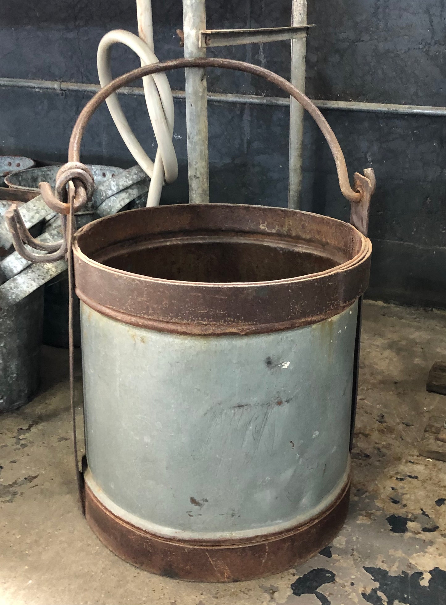 Metal Bucket with Handle