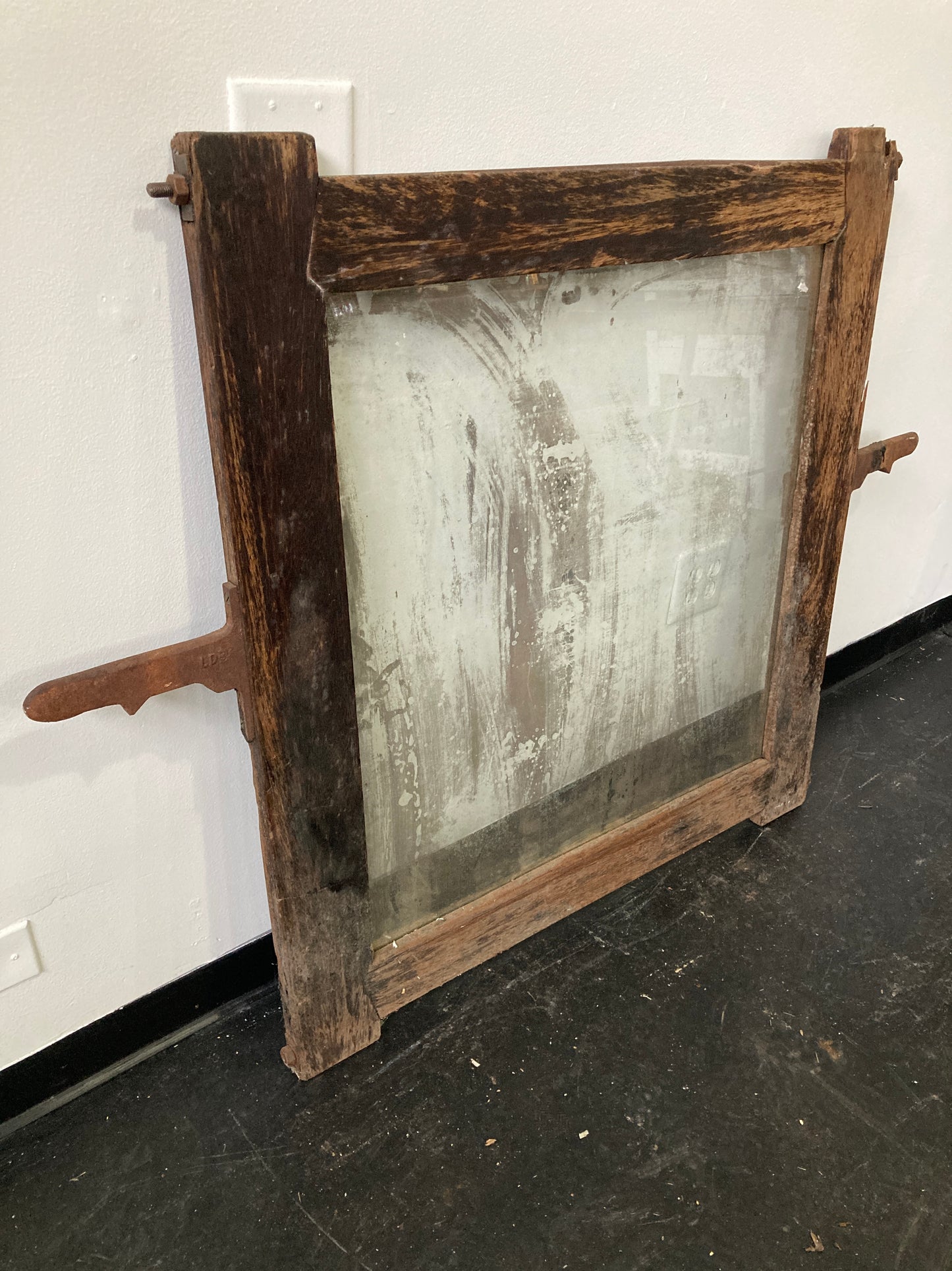Wood Frame with Desilvered Mirror