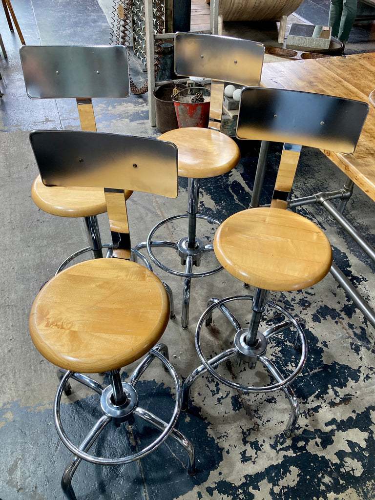 Set of 4 Stools from Saginaw Valley State College