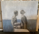 "Bathers" Painting by Matt Priebe