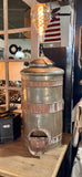 Antique Coffee Grinder/Container Lamp