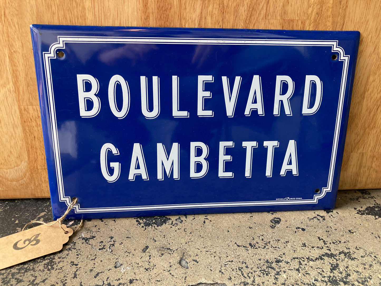 French Street Sign