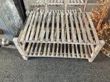 Wood Shelf Rack Coffee Table