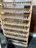 Large Wooden Shelf Rack on Wheels