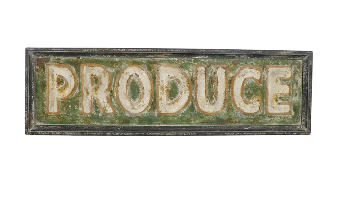 Produce Sign