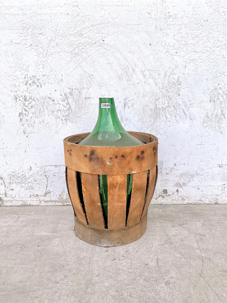 Wood Demijohn