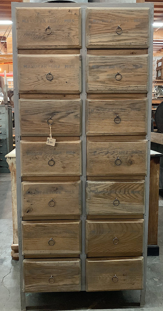 14 Drawer Wooden Cabinet