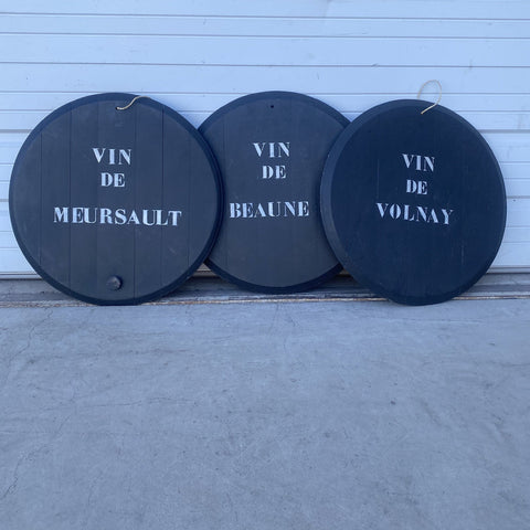 Black Wine Barrel Top