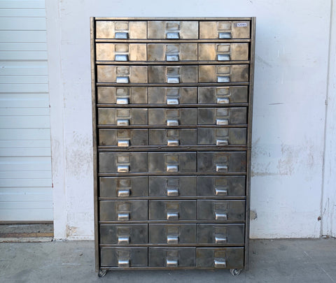 Stripped Multi-Drawer Cabinet