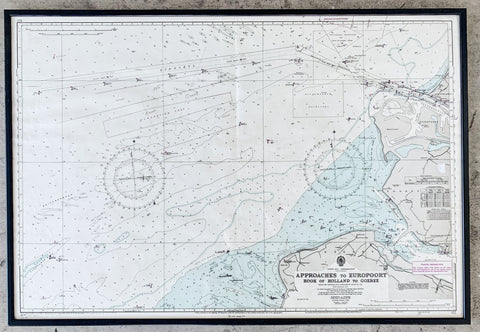 Framed Nautical Chart (Various Locales)